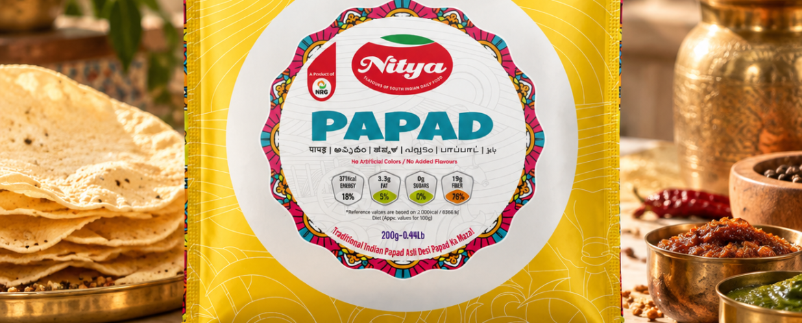 Papad 4inch