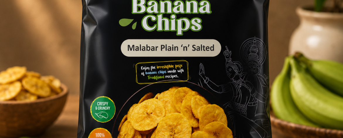 Banana Chips Malabar & Salted Banana Chips Malabar & Salted