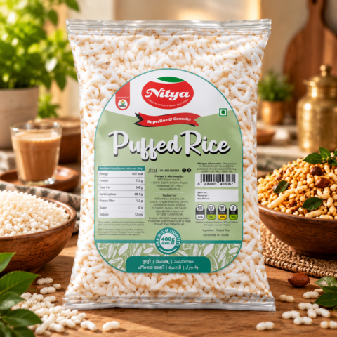 Puffed rice