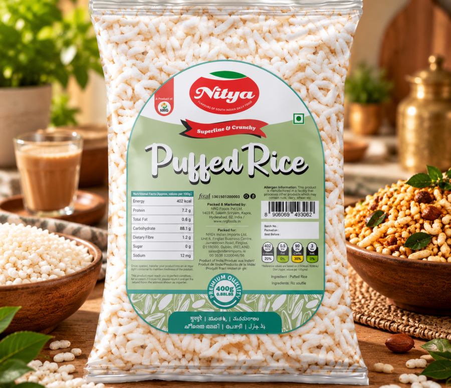 Puffed rice