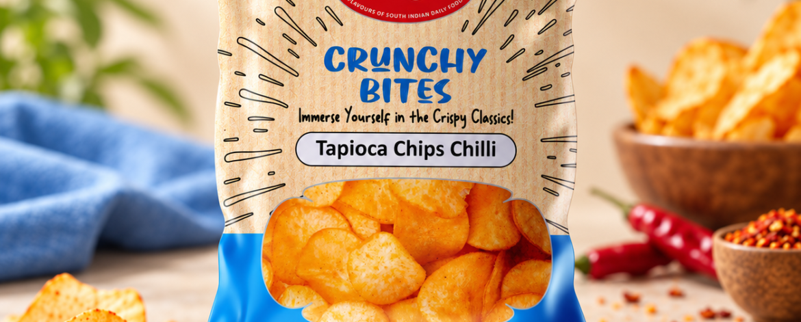 Tapioca Chips Chilli Tapioca Chips Chilli