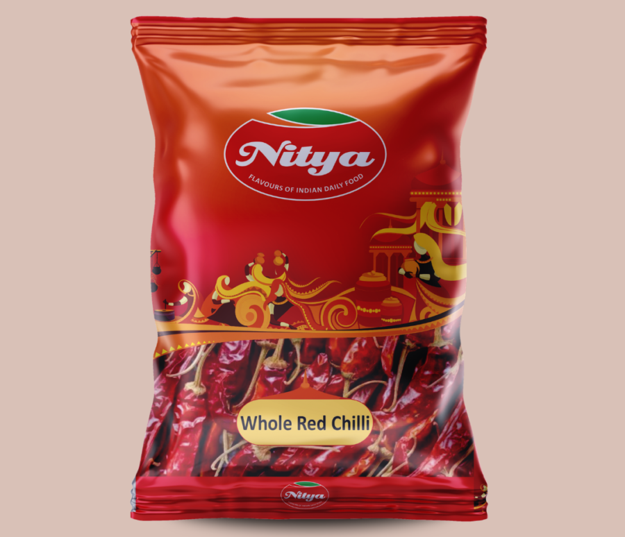 whole red chilli