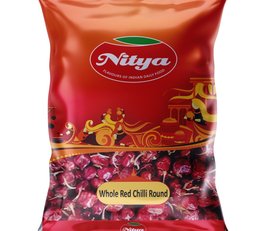 Whole Red Chilli Round
