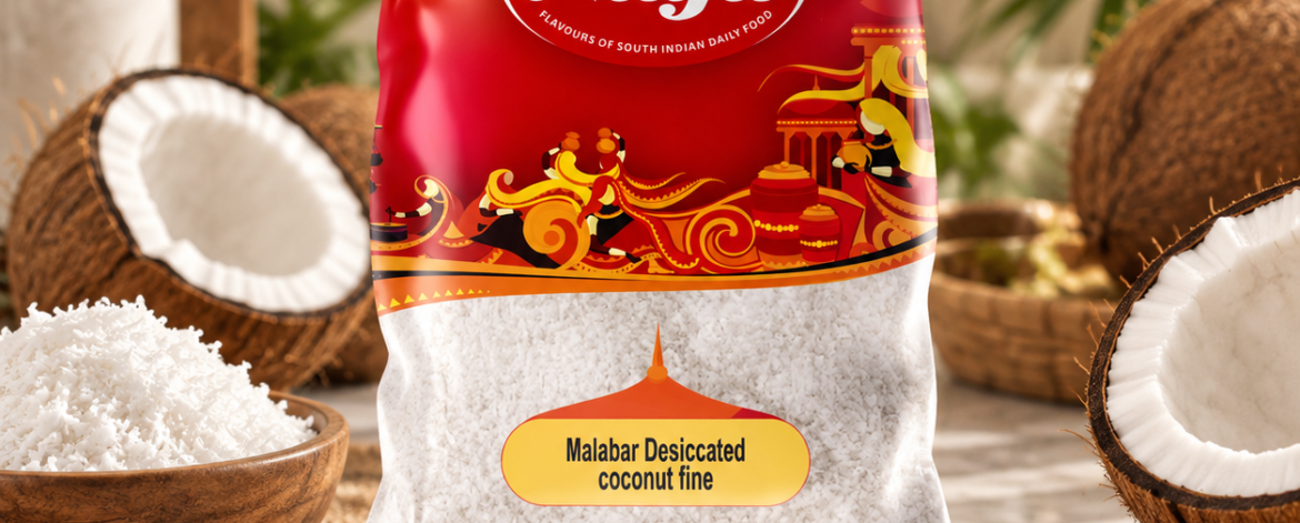 Malabar Desiccated coconut fine 250gm Malabar Desiccated coconut fine 250gm