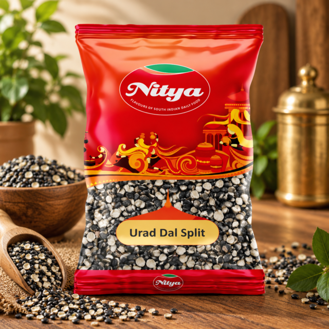 Black Urad Dal Split ( Chilka)
