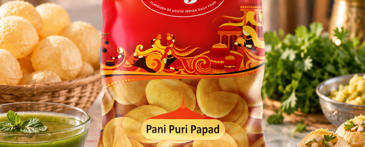 Pani Puri Papad 250gm Pani Puri Papad 250gm