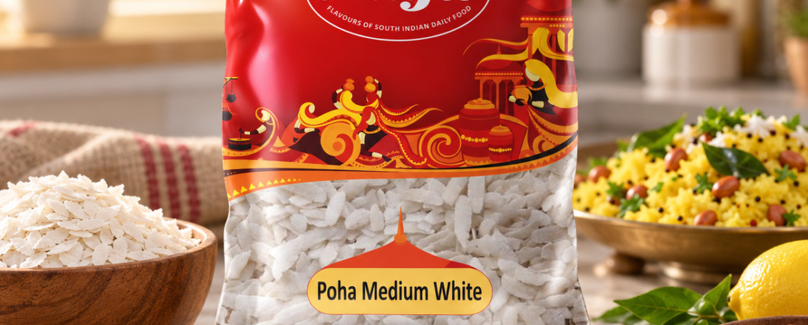 Poha Medium Whit Poha Medium Whit